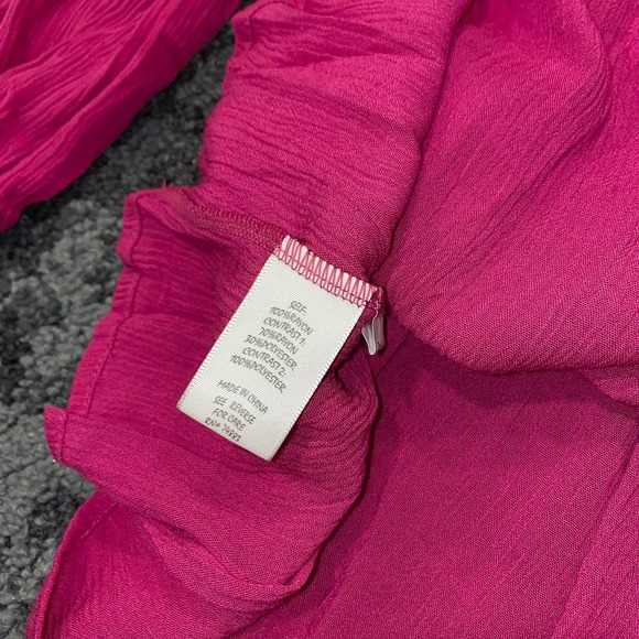 Adiva Pink Flowy Mini Dress NEW Women's Size Small - Picture 3 of 7